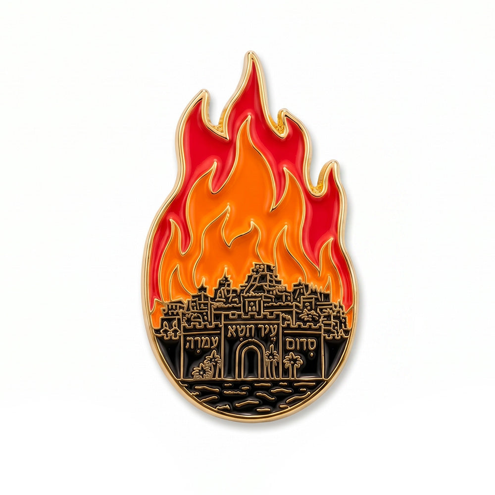 PREORDER - Sodom & Gomorrah Awareness Month Pin