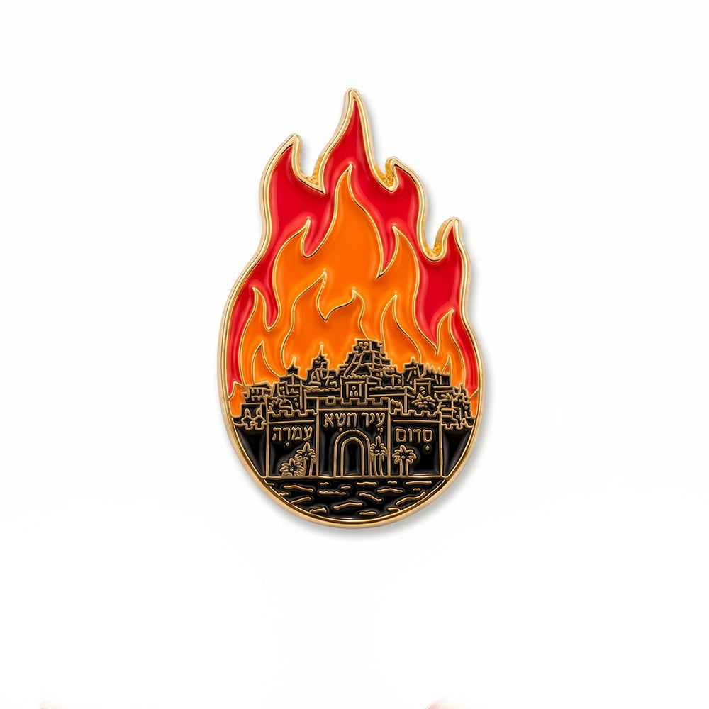 Sodom & Gomorrah Awareness Month Pin