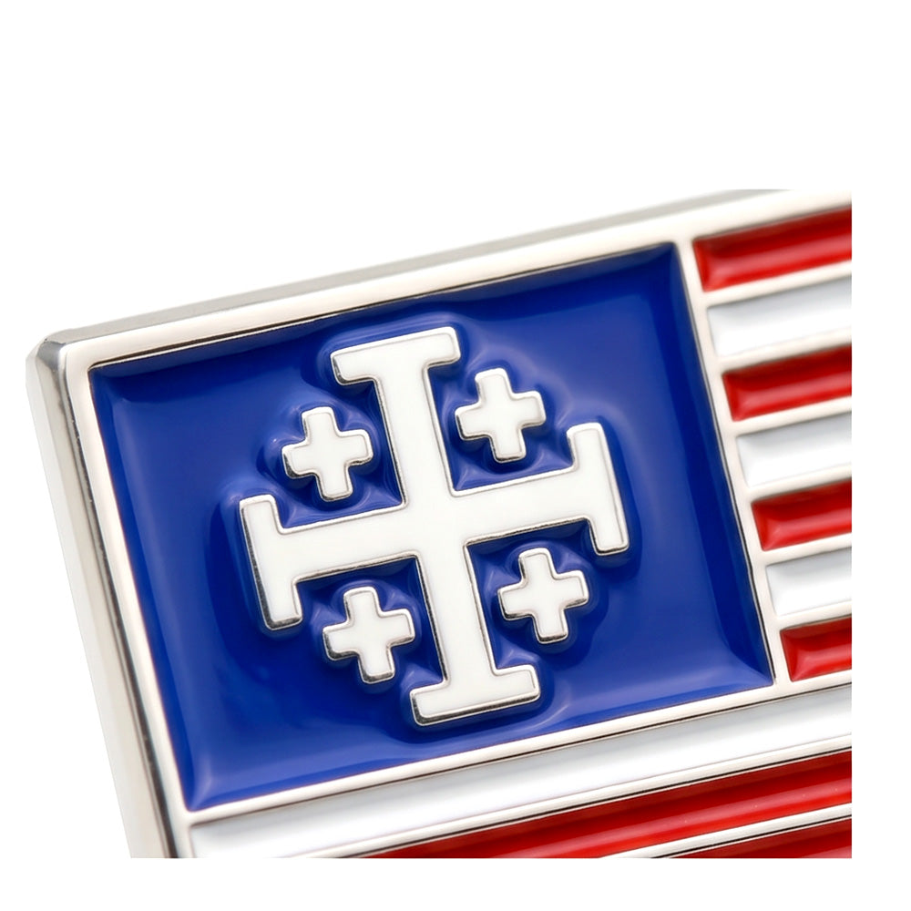 Christian Nationalism Flag Pin - RWB
